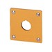 Inbouwplaat drukknop/signaallamp RMQ M22 Eaton Inbouwplaat, geel, 1 inbouwplaat 216542